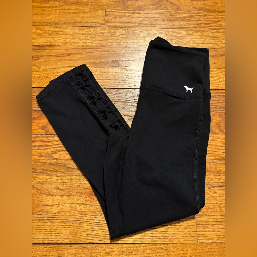 Victoria's Secret PINK Black Yoga Leggings